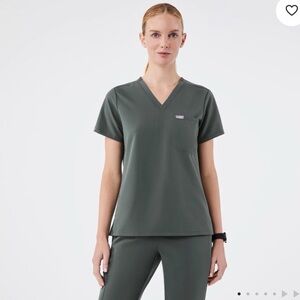 Figs Women's Catarina one pocket scrub top BONSAI